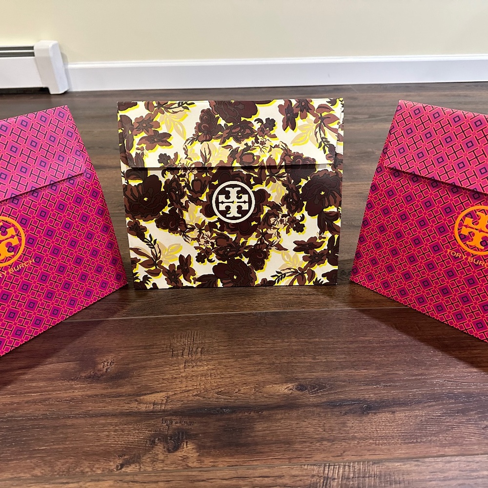 Set of Tory Burch Shopping Bags and Shoe Box!!!